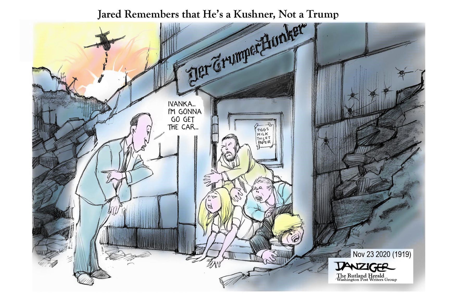 Jeff Danziger cartoon